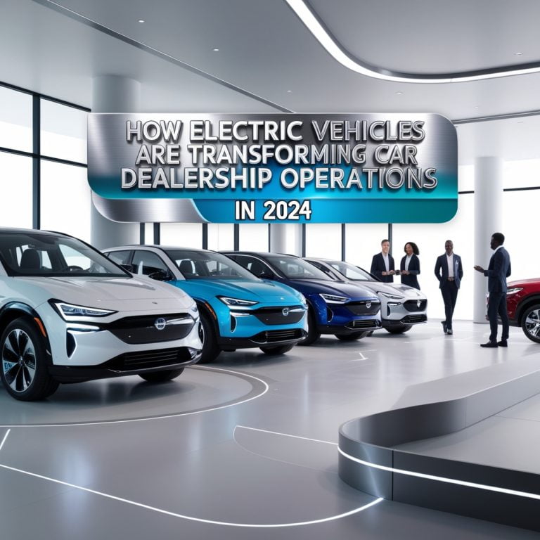 How Electric Vehicles are Transforming Car Dealership Operations in 2024