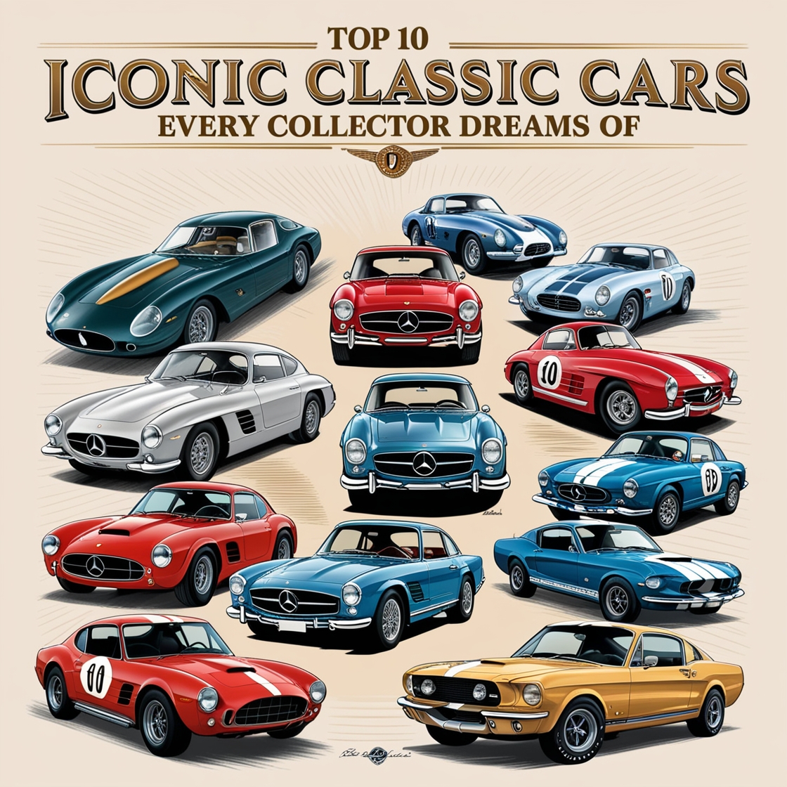 Top 10 Iconic Classic Cars Every Collector Dreams Of Top 10 Iconic Classic Cars Every Collector Dreams Of