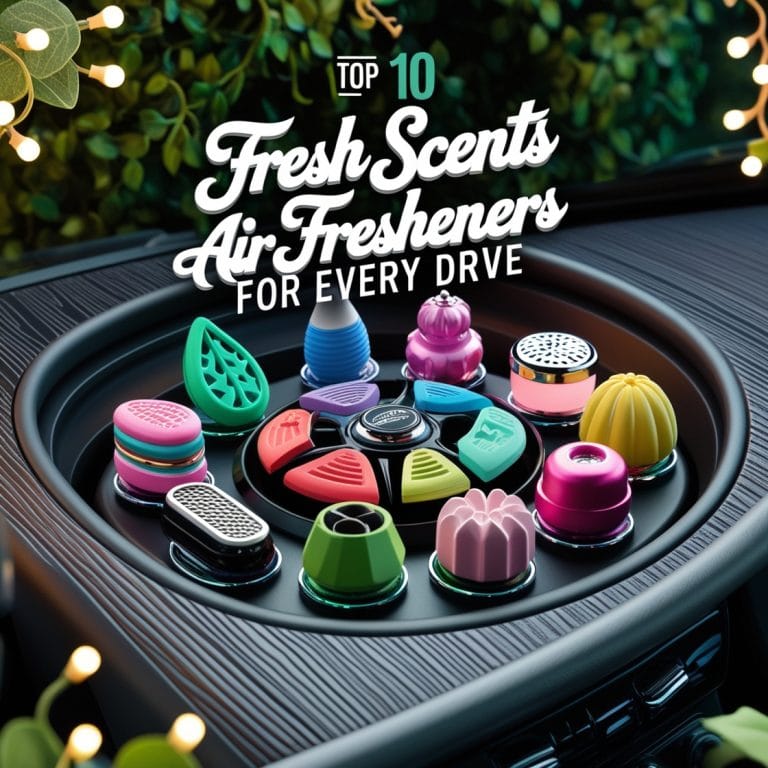 Top 10 Car Air Fresheners of 2024: Fresh Scents for Every Drive