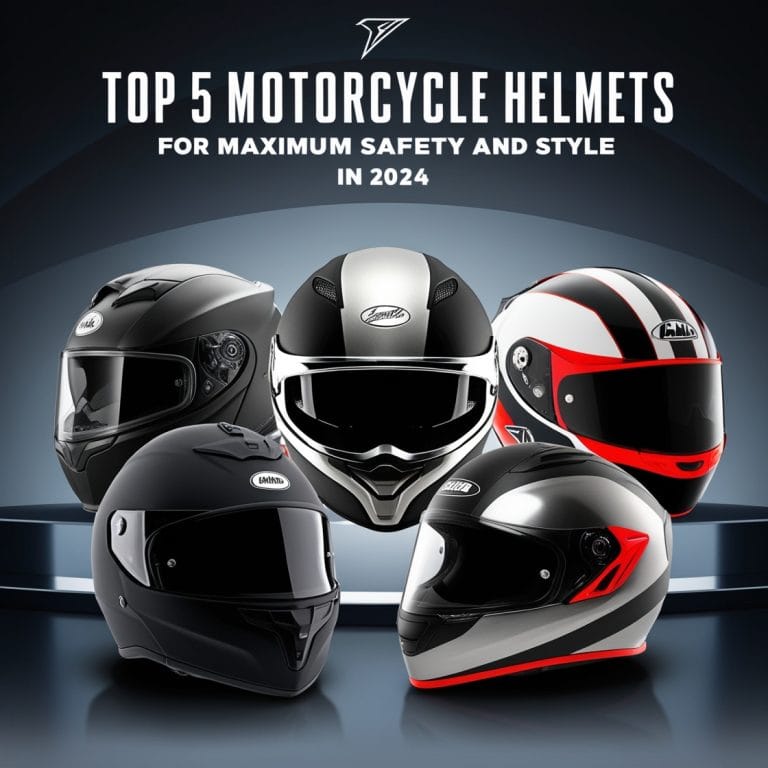 Top 5 Motorcycle Helmets for Maximum Safety and Style in 2024