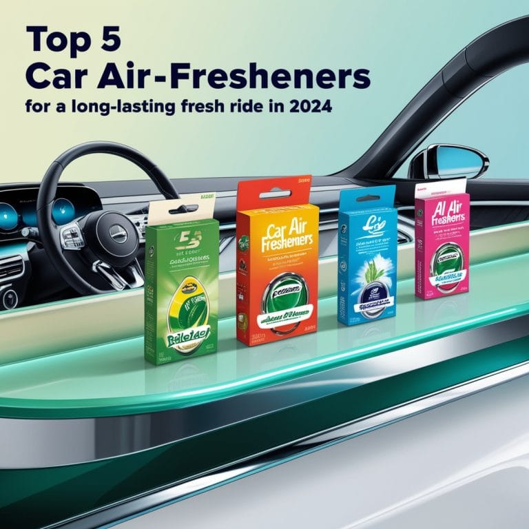 Top 5 Car Air Fresheners for a Long-Lasting Fresh Ride in 2024