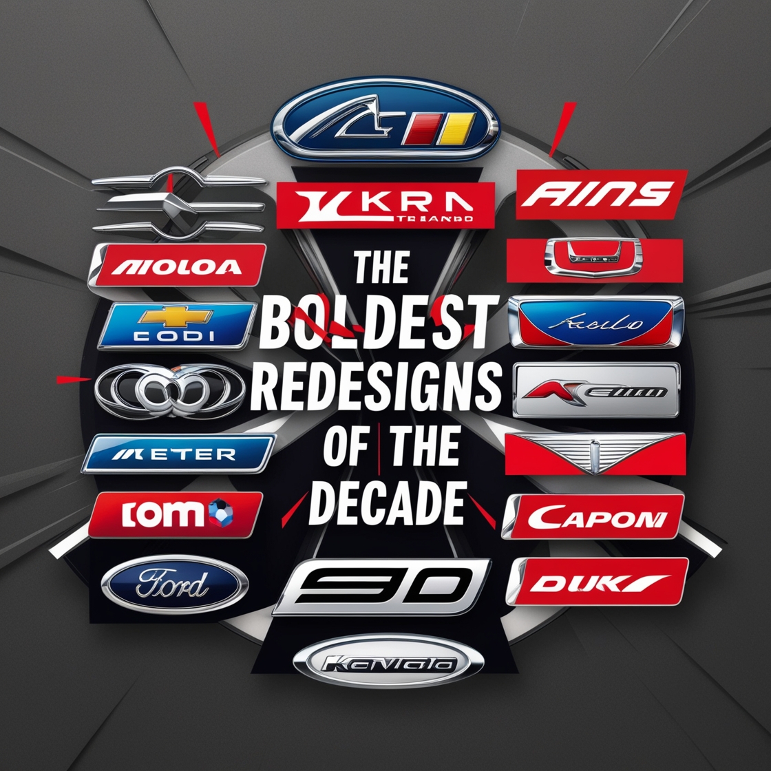 Car Brand Logos Reimagined: The Boldest Redesigns of the Decade Car Brand Logos Reimagined: The Boldest Redesigns of the Decade