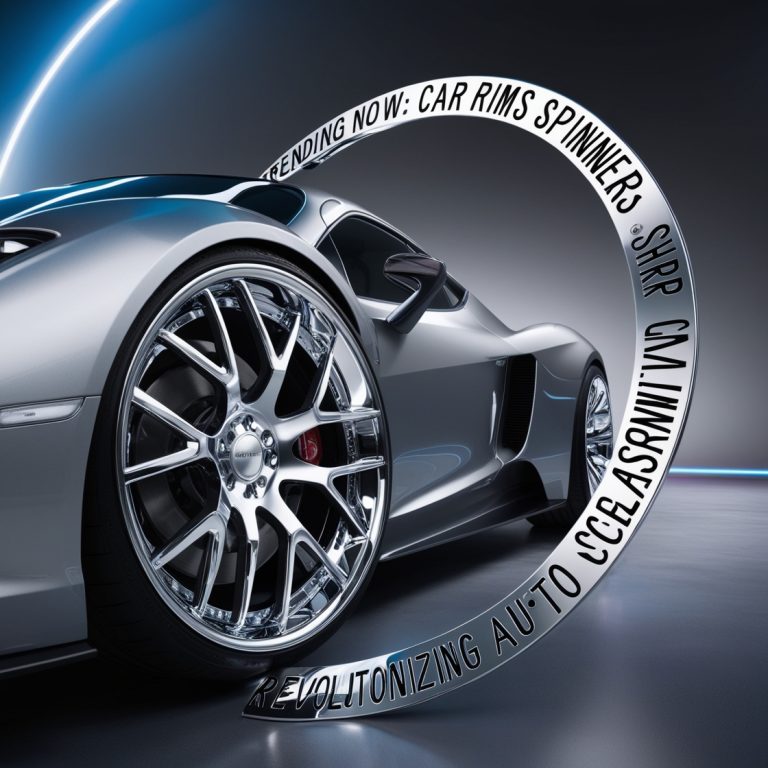Trending Now: Car Rims Spinners Revolutionizing Auto Accessories